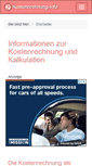 Mobile Screenshot of kostenrechnung-info.de